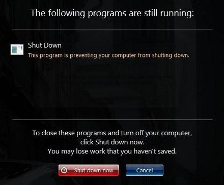 windows afsluiten